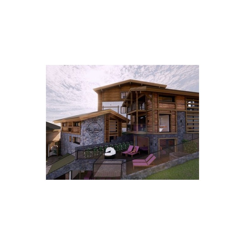 Ferienwohnung The Peak White Diamond Chalet - 2-4 Personen