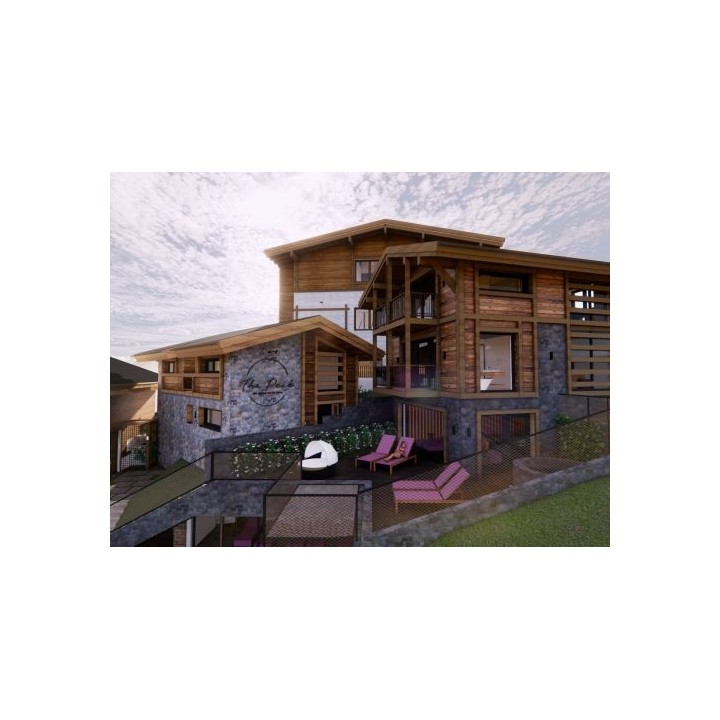 Ferienwohnung The Peak White Diamond Chalet - 2-4 Personen