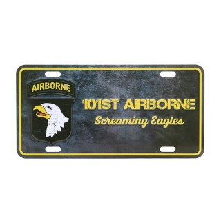 Aluminium Schild 101st Airborne Screaming Eagles