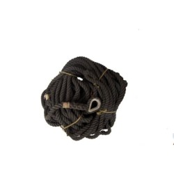Bundeswehr Y-Seil 2m schwarz gebraucht - 44,95 €/m