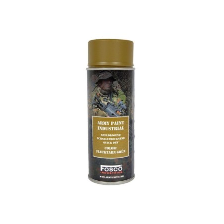 NATO-Lack Spraydose 400ml flecktarn grün - 19,88 €/L