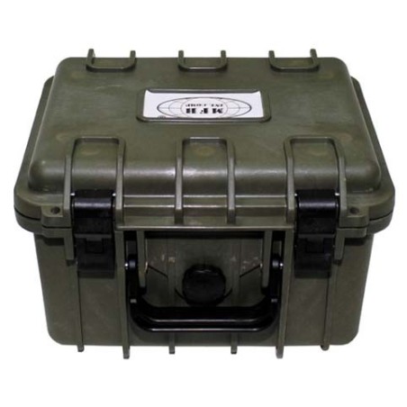 MFH Wasserdichte Transportbox oliv 26,7 x 23,9 x 17,6