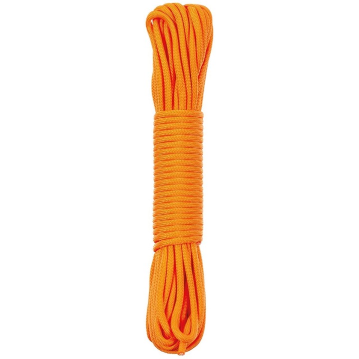 Fallschirmleine Nylon 50 FT orange 15,2 m - 0,45 €/m