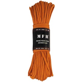 Fallschirmleine Nylon orange 30,48 m - 0,43 €/m