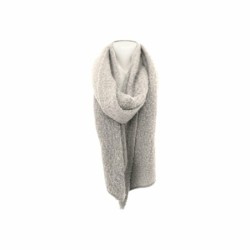 Winter Damen Schal Trapez » Bouclé Damenschal 200x40 cm » Winterschal Trapezschal » Alpaca Touch-Feeling | weich & flauschig