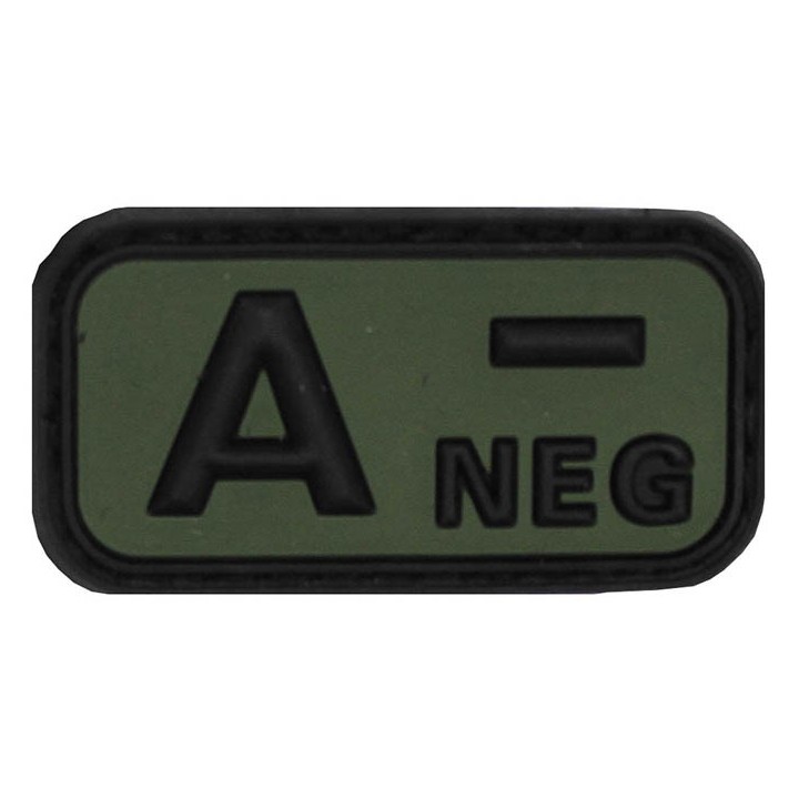 Klett Patch 3D  Blutgruppe A NEG