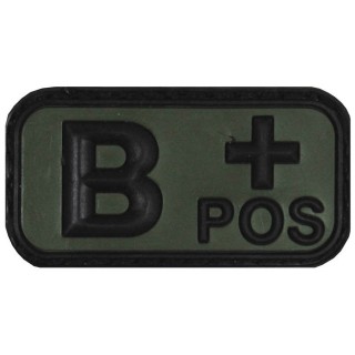 Klett Patch 3D  Blutgruppe B POS