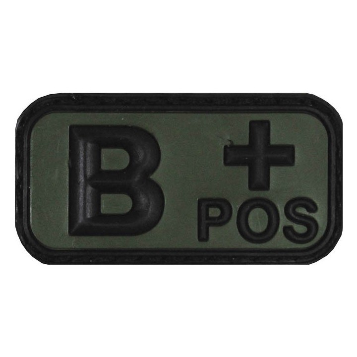 Klett Patch 3D  Blutgruppe B POS