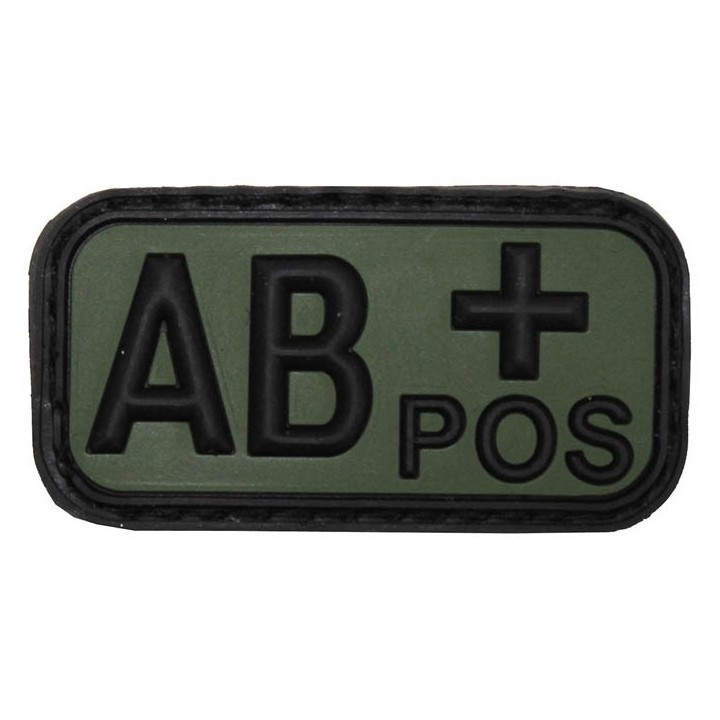 Klett Patch 3D  Blutgruppe AB POS