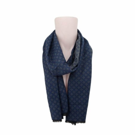 Herren Schal » Cashmera Winterschal » Winter Herrenschal Watson » 180 x 30 cm » zeitloses Design - Blau
