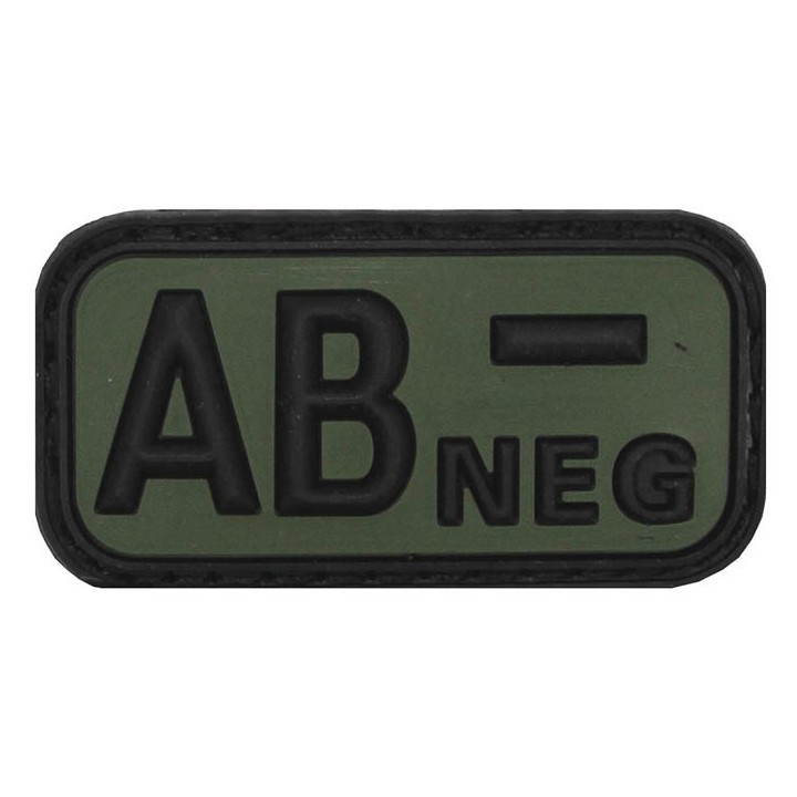 Klett Patch 3D  Blutgruppe AB NEG