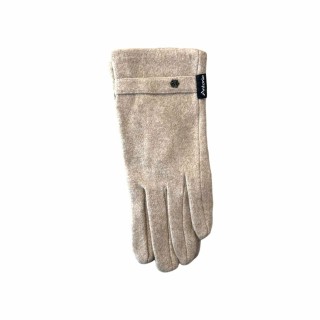 Leichte Winter Damen Handschuhe » Soft Elegant » Winterhandschuhe » Fingerhandschuhe mit Touch-Funktion - Taupe