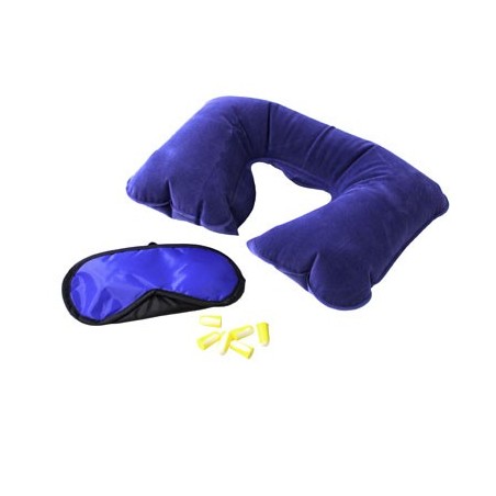 Last Minute Set Reisekissen + Schlafbrille + Ohrstöpsel Restposten