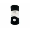 Günstige Jacquard Wohndecke » Kuscheldecke 150x200cm » Couchdecke leichter Flanell » Tagesdecke - Schwarz