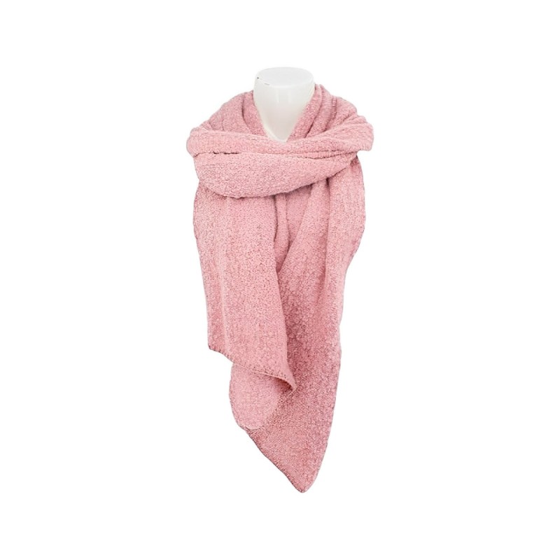 Winter Damen Schal Trapez » Bouclé Damenschal 200x40 cm » Winterschal Trapezschal » Alpaca Touch-Feeling | weich & flauschig