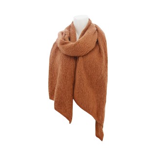 Winter Damen Schal Trapez » Bouclé Damenschal 200x40 cm » Winterschal Trapezschal » Alpaca Touch-Feeling | weich & flauschig