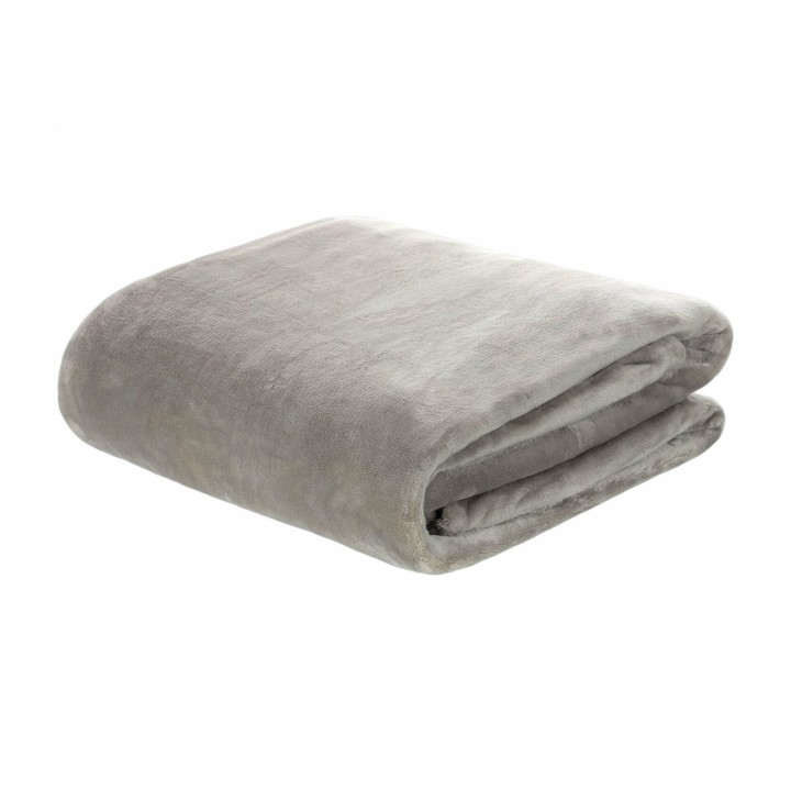 Couchdecke XL » Kuscheldecke 150 x 200 cm » hochwertige Flanelldecke » Microfaser Wohndecke » Tagesdecke Flanell - Sand