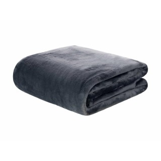 Couchdecke XL » Kuscheldecke 150 x 200 cm » hochwertige Flanelldecke » Microfaser Wohndecke » Tagesdecke Flanell - Grau