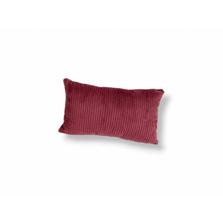 Dekokissen Cordoptik » Zierkissen 30 x 50 cm » Sofakissen & Kuschelkissen » Kissen mit Reißverschluss - Rot