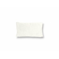 Dekokissen Cordoptik » Zierkissen 30 x 50 cm » Sofakissen & Kuschelkissen » Kissen mit Reißverschluss - Weiß