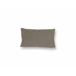 Dekokissen Cordoptik » Zierkissen 30 x 50 cm » Sofakissen & Kuschelkissen » Kissen mit Reißverschluss - Taupe