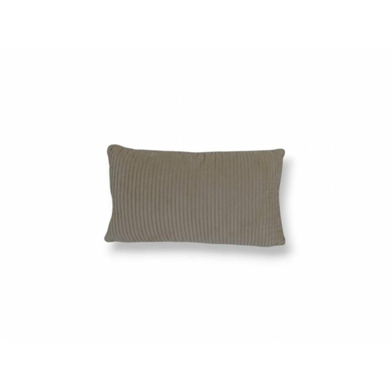 Dekokissen Cordoptik » Zierkissen 30 x 50 cm » Sofakissen & Kuschelkissen » Kissen mit Reißverschluss - Taupe