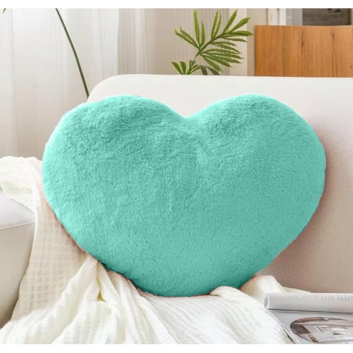 Lavendel Wärmekissen » Körnerkissen » Heizkissen für die Mikrowelle » Herzkissen 25 x 20 cm mit Lavendel Duft - Mint