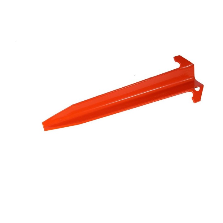 5 Stück US Alu Zelthering 22,5cm orange neuwertig - 3,40 €/Stück