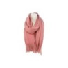 Damenschal Soft Cashmera » Fransenschal 180 x 70 cm » Winter Damen Schal » Herbst / Winter Schal - Helles Rostrot