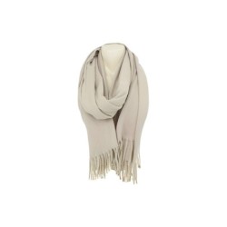 Damenschal Soft Cashmera » Fransenschal 180 x 70 cm » Winter Damen Schal » Herbst / Winter Schal - Beige