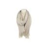 Damenschal Soft Cashmera » Fransenschal 180 x 70 cm » Winter Damen Schal » Herbst / Winter Schal - Beige