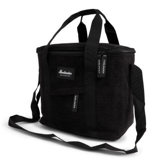 Kühltasche » Gefriertasche » isolierte Picknick Tasche in Cord Optik » Isoliertasche » Kleine Kühlbox mit Henkel und Schulter