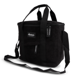 Kühltasche » Gefriertasche » isolierte Picknick Tasche in Cord Optik » Isoliertasche » Kleine Kühlbox mit Henkel und Schulter