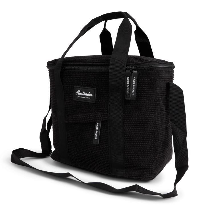 Kühltasche » Gefriertasche » isolierte Picknick Tasche in Cord Optik » Isoliertasche » Kleine Kühlbox mit Henkel und Schulter