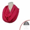 Damen Loop Schal » leichter Loopschal 175x80cm » Halstuch in fuchsia I pink » Damenschal weich & angenehm