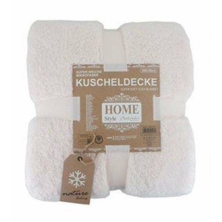 Teddy Kuscheldecke 150 x 200 cm » warme Wohndecke in Kunstfell-Optik | flauschige Mikrofaser Decke - Rosa