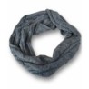 Loop Schal » Winter Damenschal » Strickschal » Damen Schal mit Strickmuster - Grau