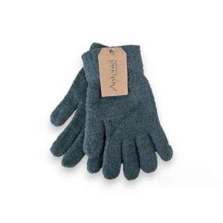 Günstige Winter Damen Handschuhe » weiche Fingerhandschuhe » Strickhandschuhe Magic Dunkel Kollektion - Dunkelgrau