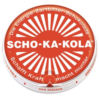 Scho-Ka-Kola Zartbitter mit Koffein 100g - 49,50 €/kg