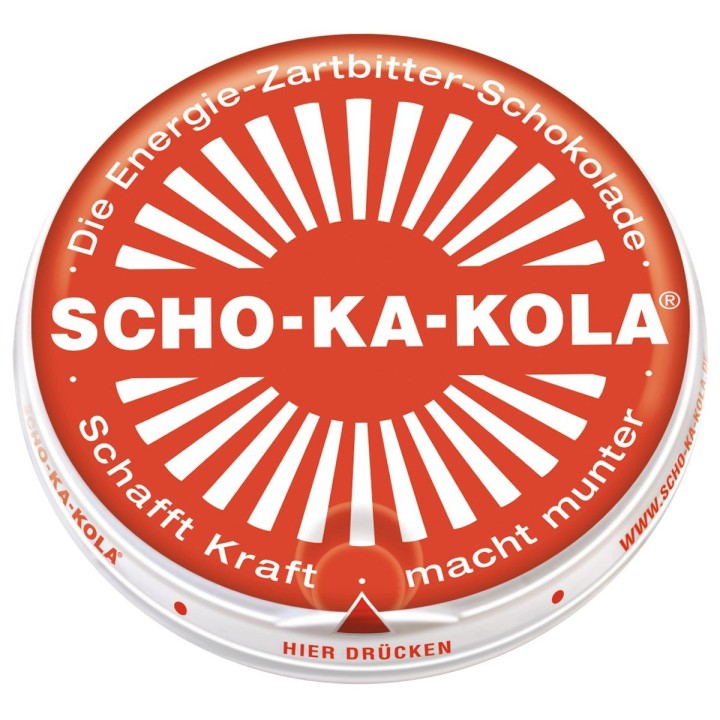 Scho-Ka-Kola Zartbitter mit Koffein 100g - 49,50 €/kg