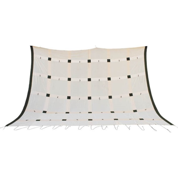 Britisches Sonnensegel sand neuwertig 11,5 x 9,95m (114,43m² 2,28€/m²)