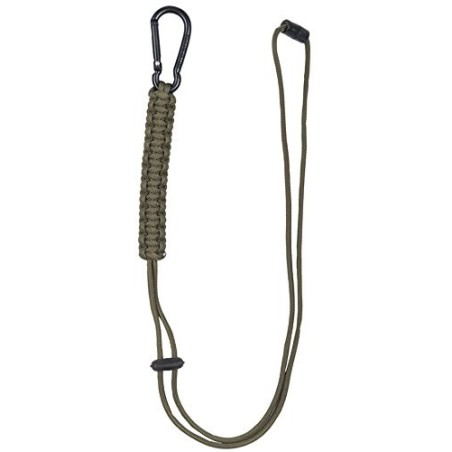 Paracord Lanyard oliv