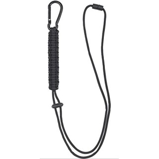 Paracord Lanyard schwarz