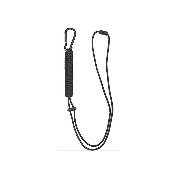 Paracord Lanyard schwarz