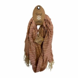 Winter Damen Schal Soft Cashmera » Winterschal Boutique Zic Zac » Damenschal » Fransenschal 180 x 65 cm - Rosa
