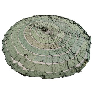 Fallschirm Kappe Lastenfallschirm oliv neuwertig