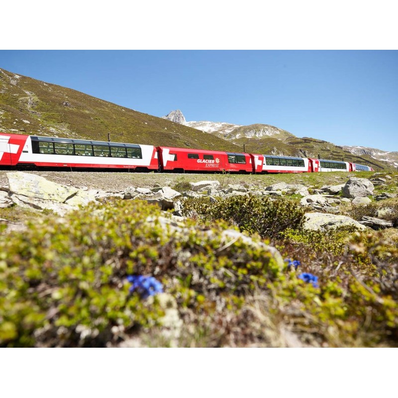 Bahn-Wandern Glacier Express