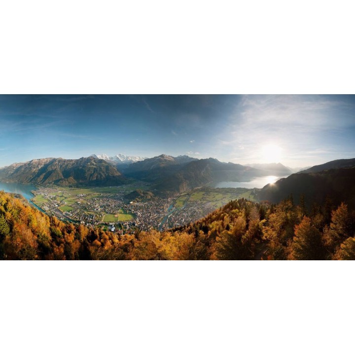 Die Schweiz mit Panoramablick