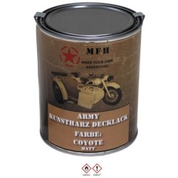 Army Kunstharz Decklack 1 L Dose RAL 1011 coyote - 22,90 €/L