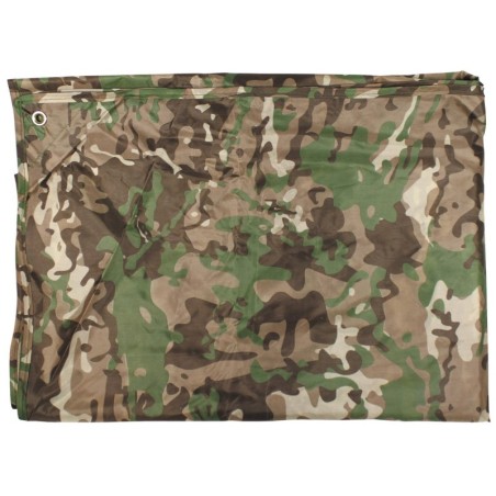MFH Mehrzweckplane Tarp mit Beutel operation-camo 2 x 3m (-6m² 3,00€/m²) Restpos